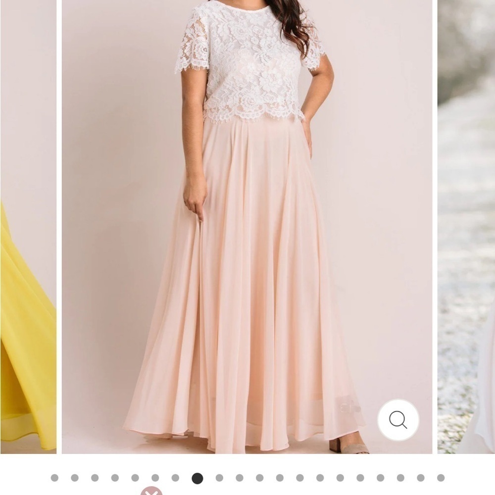 Amelia Full Pink Maxi Skirt - Small / Pink​​​​​​​